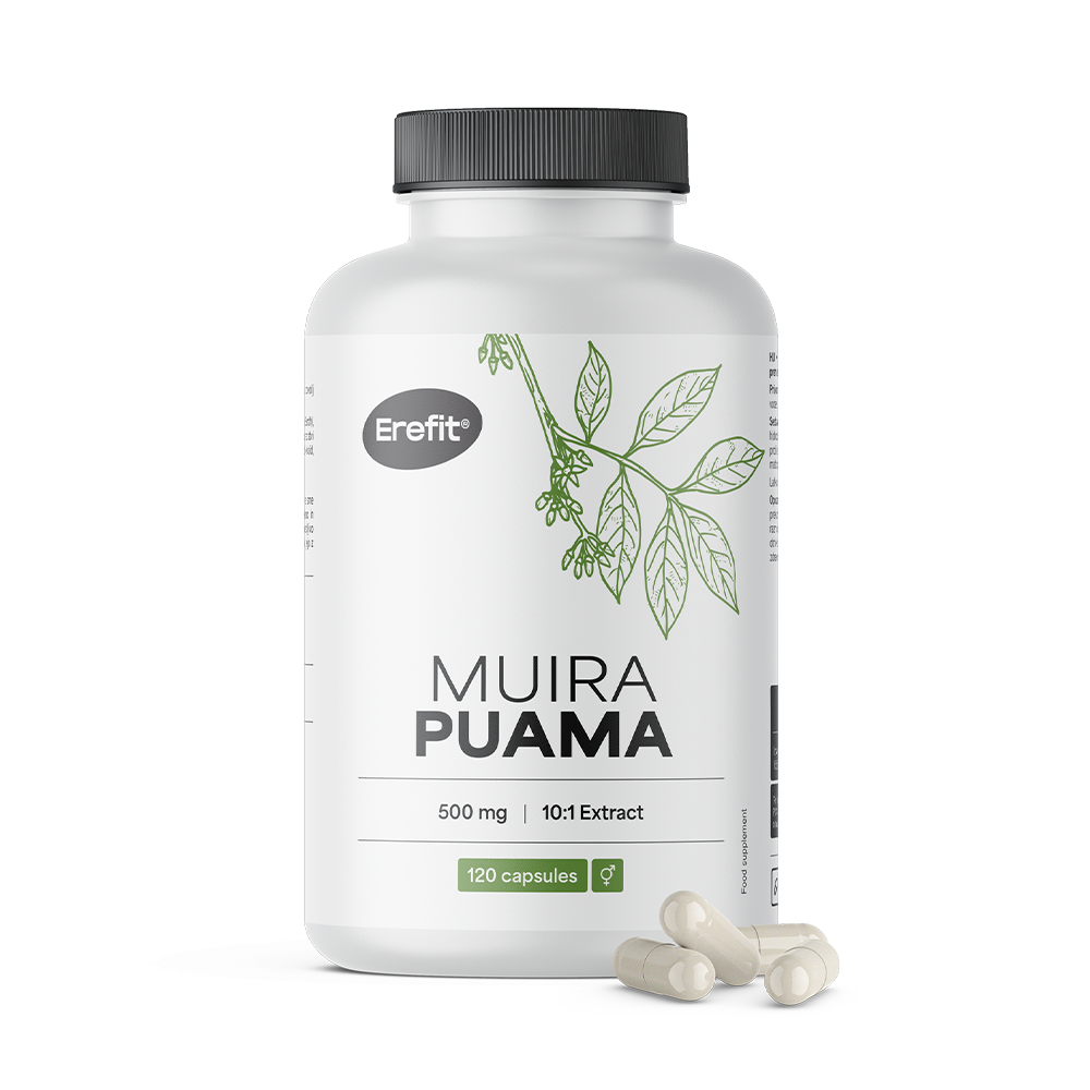 Muira Puama 5000 mg, 120 capsules
