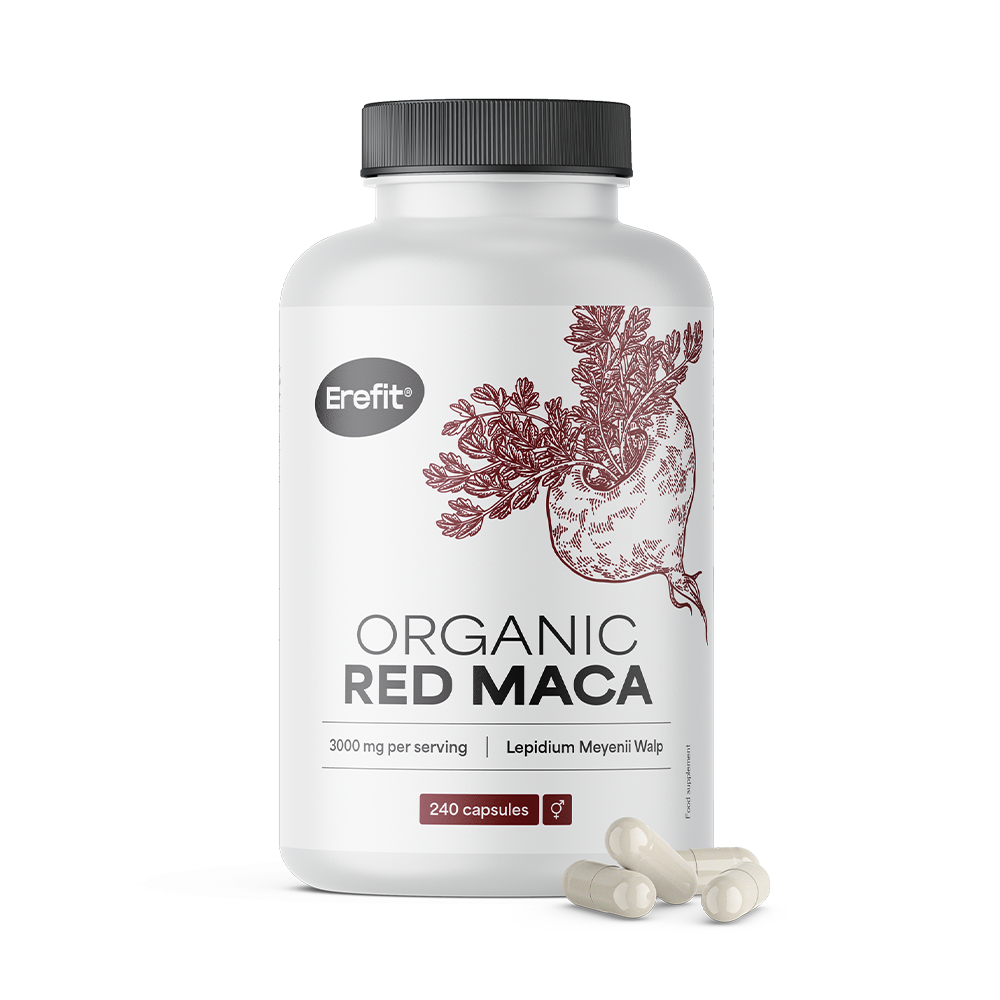 Organic Red Maca 3000 mg, 240 capsules