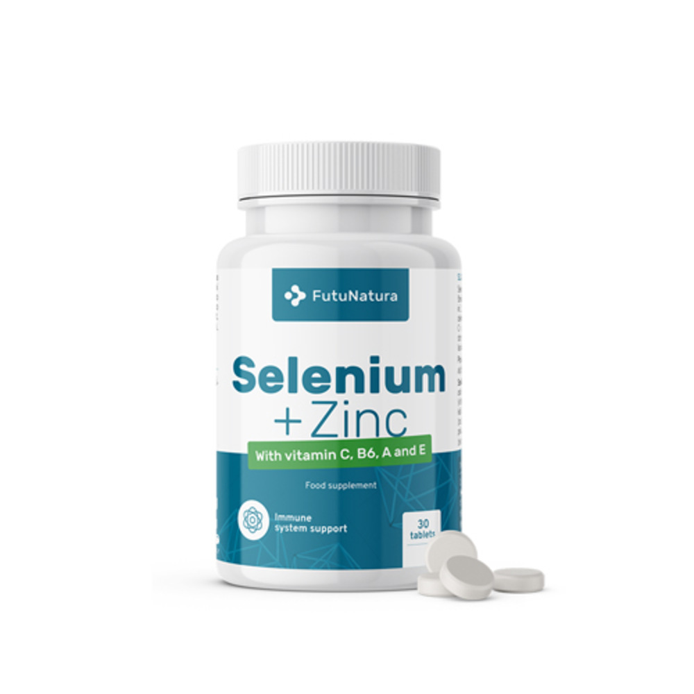Selenium + Zinc + Vitamins, 30 tablets