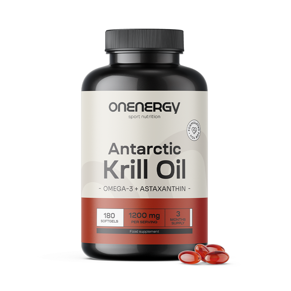 Krill Oil 1200 mg, 180 softgels