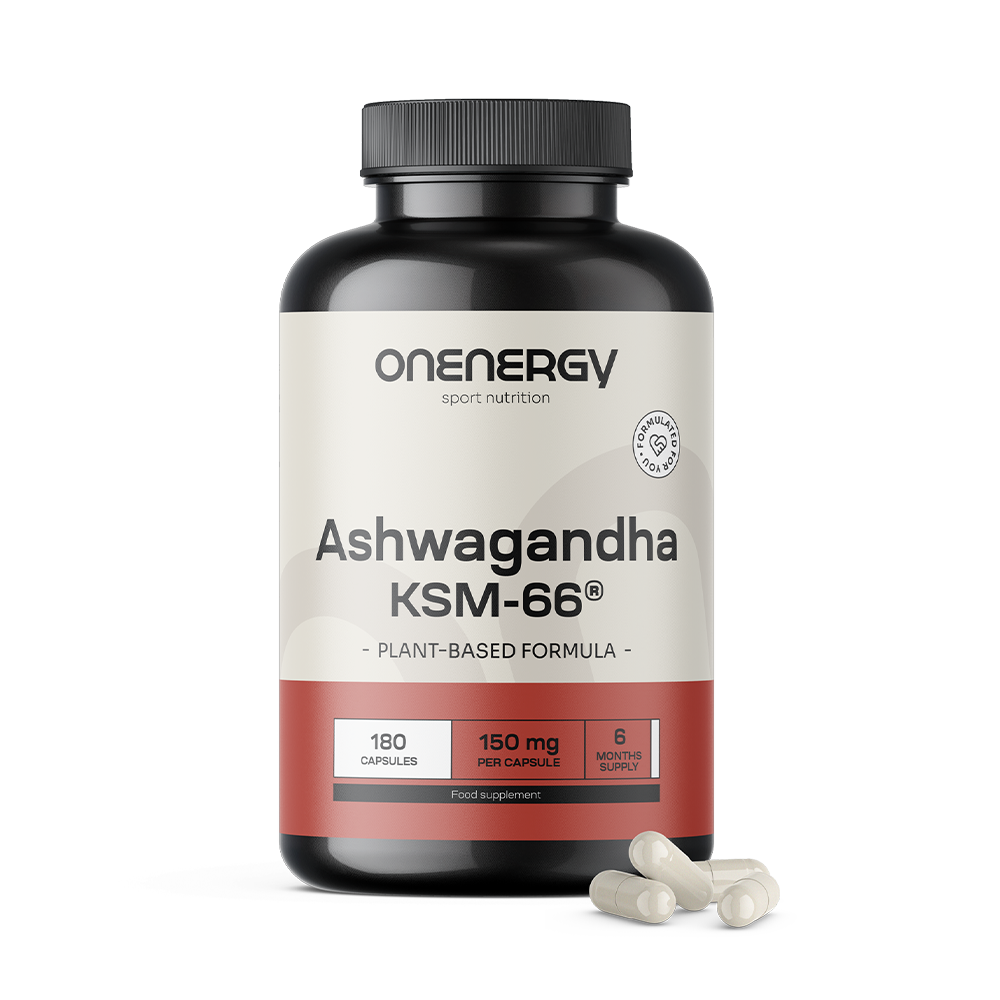 Ashwagandha KSM-66®, 180 capsules