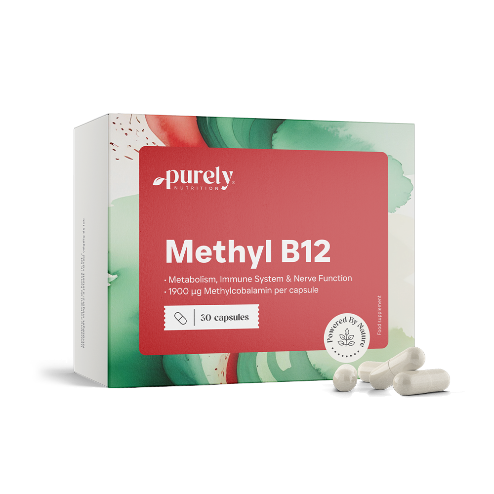 Vitamin B12 - Methylcobalamin, 30 capsules
