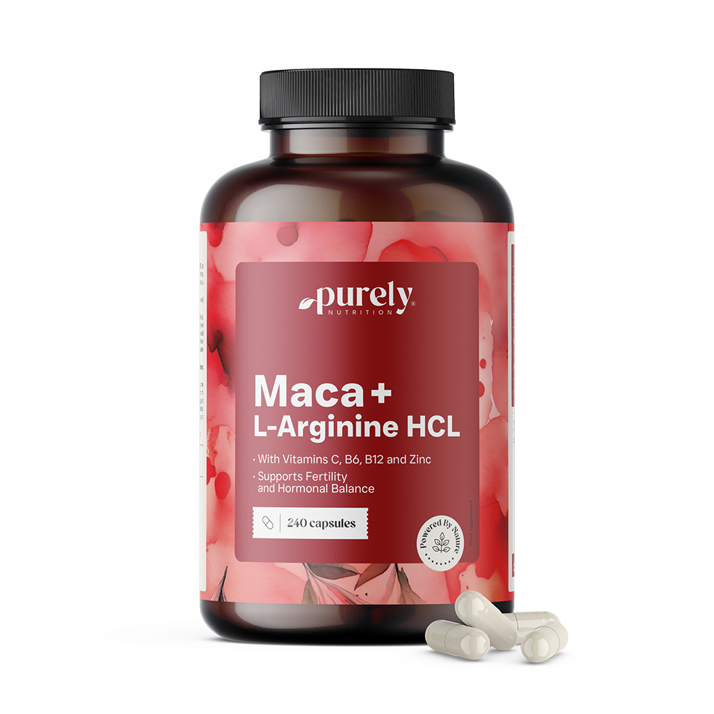 Maca 4000 mg + L-arginine HCl, 240 capsules