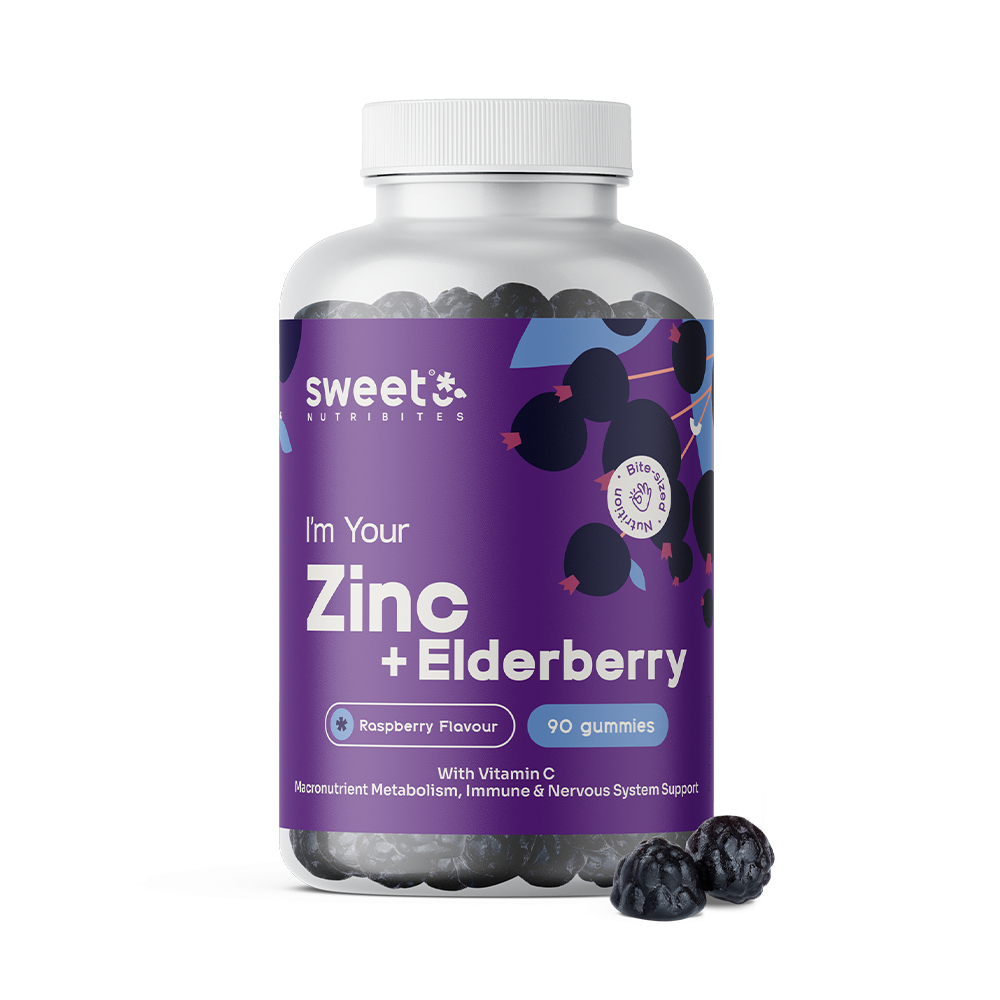 Zinc with Elderberry, 90 gummies