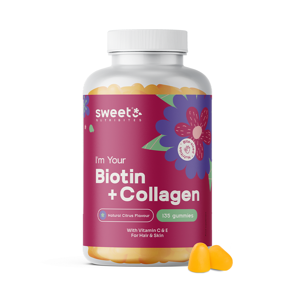 Biotin + Collagen, 135 gummies