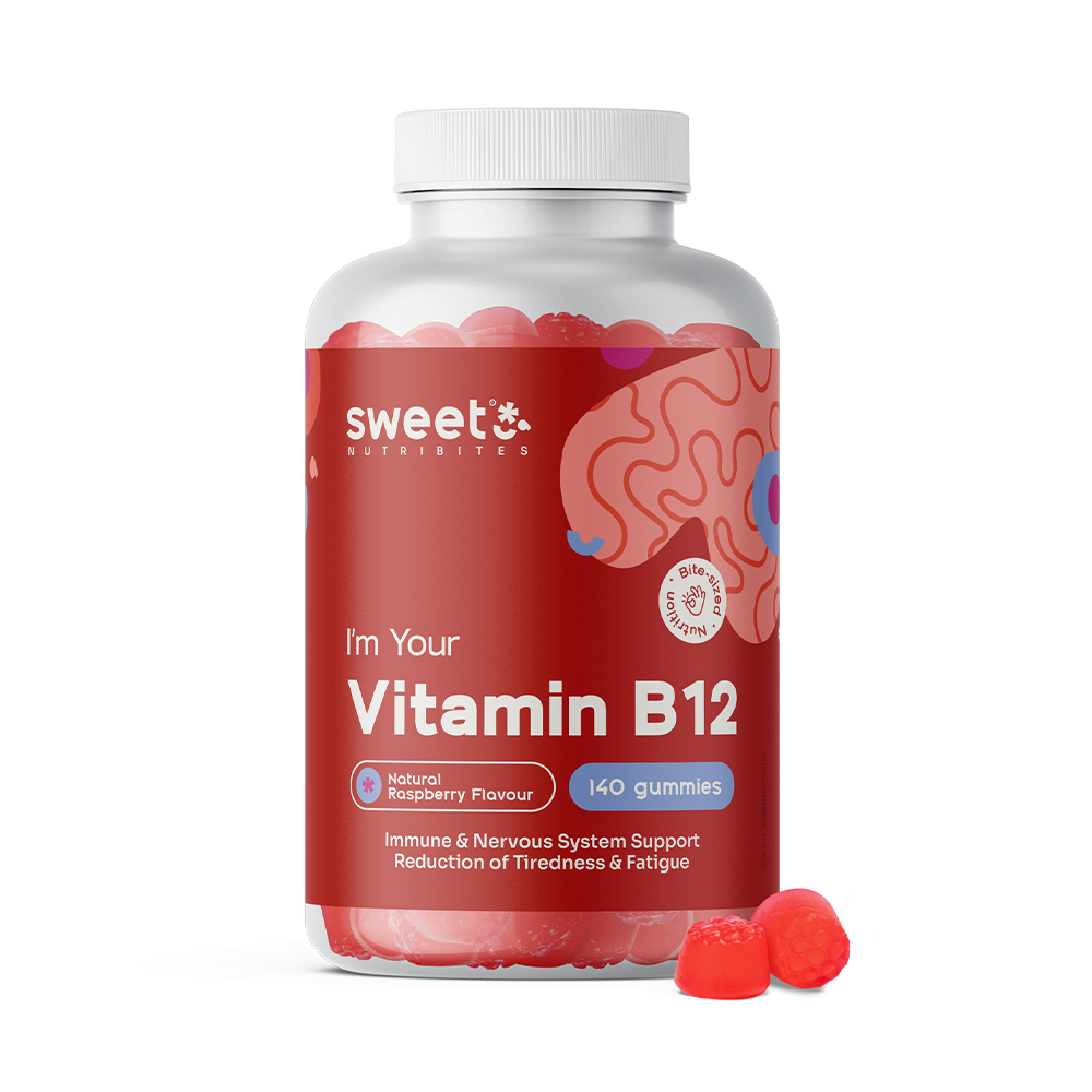 Vitamin B12 500 µg, 140 gummies